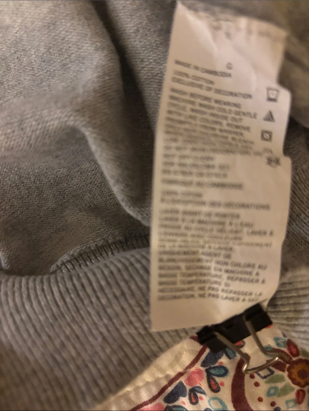 Nautica Men's Light Gray Half-Zip Sweater with Navy Sail Logo